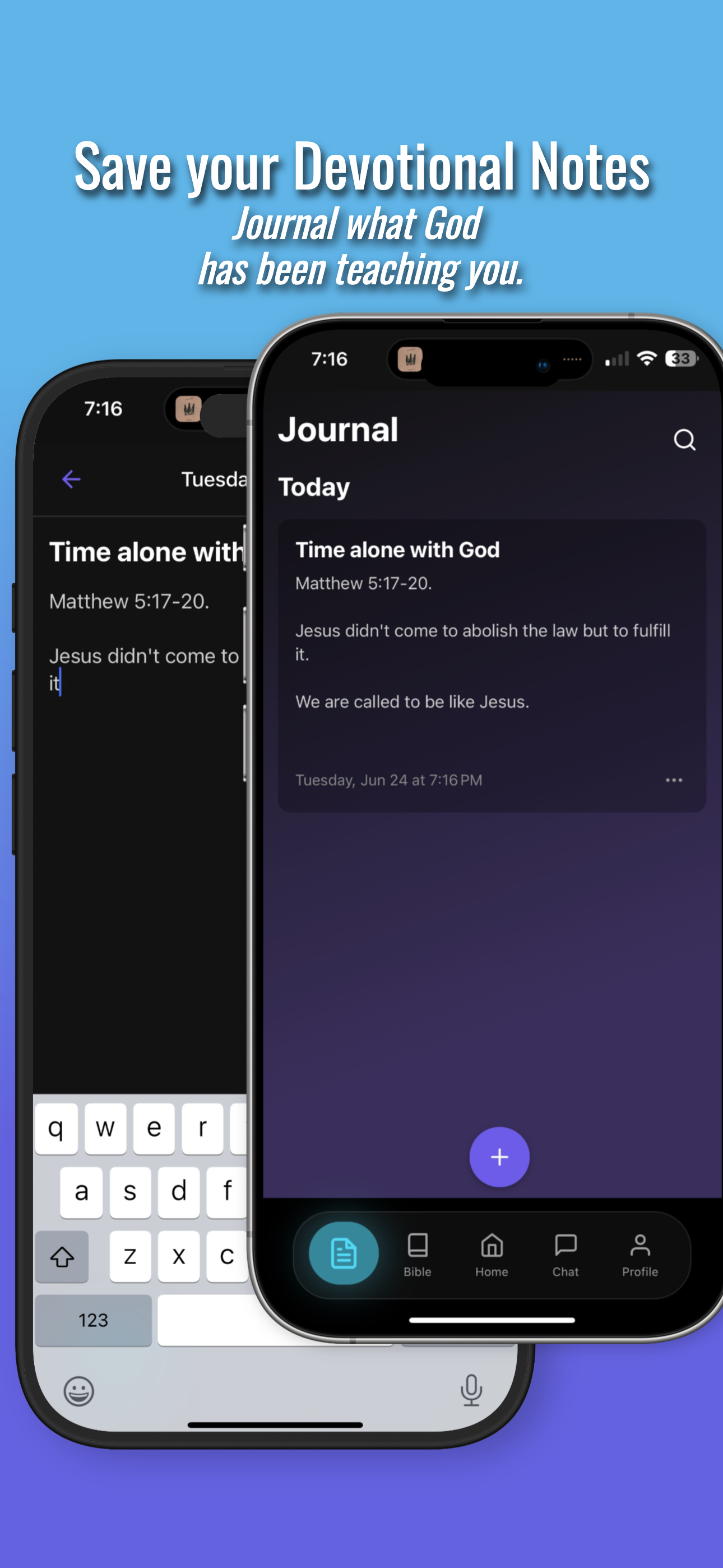 Bible Buddy devotional journal